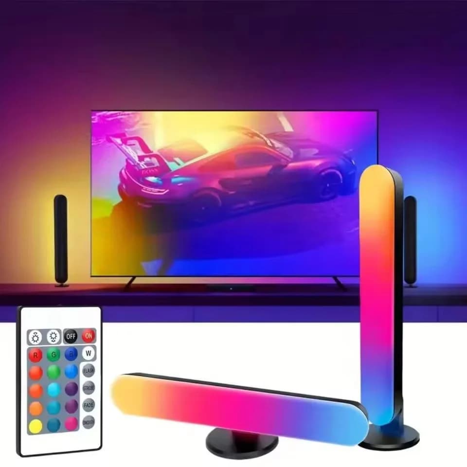 Uzlādējama RGB gaismas josla ar mūzikas ritma sinhronizāciju